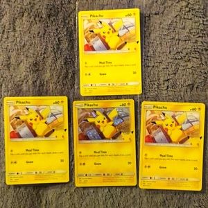 25th anniversary  Pikachu hollow an non